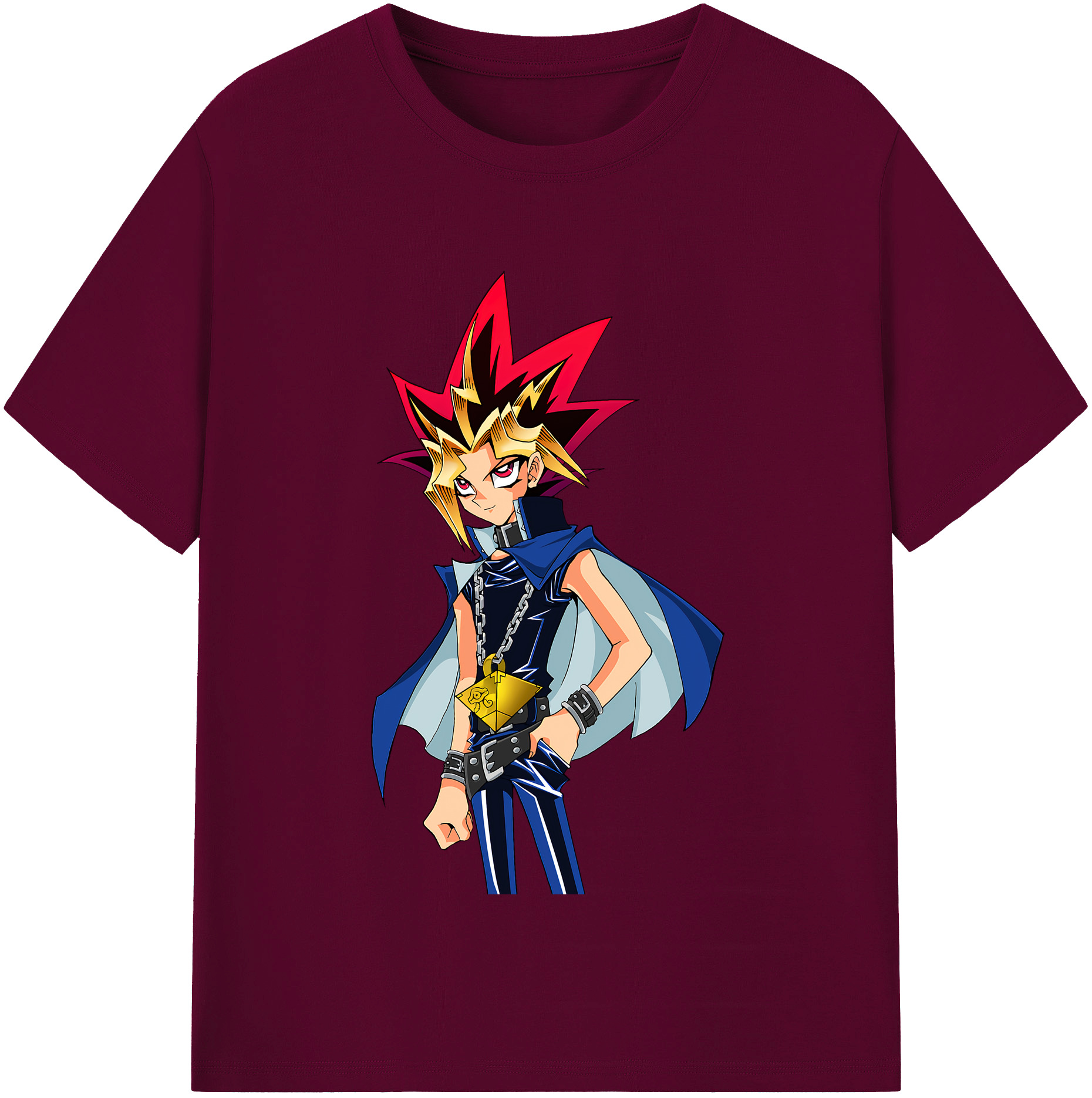 （画像用） 遊☆戯☆王 Yu-Gi-Oh! レディースカジュアルプリントTシャツ（綿100％）